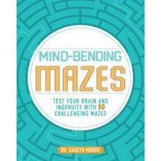 Mind-Bending Mazes: Test Your Brain and Ingenuity with 80 Challenging Mazes Paperback, Parragon