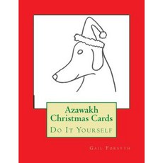 Azawakh Christmas Cards: Do It Yourself Paperback, Createspace