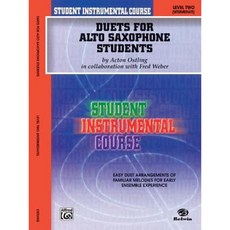 Student Instrumental Course Duets for Alto Saxophone Students: Level II Paperback, Alfred Music