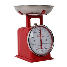 DULTON 廚房秤 2kg, 單品, 紅色的
