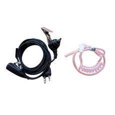 BTTECH 警衛用耳機麥克風 F型 2.5mm 2極 3.5mm 2極, 單一商品