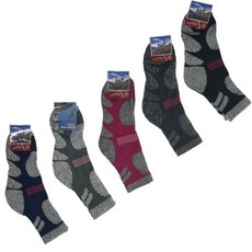 티에스 여성용 국산 등산 양말 5켤레, 랜덤 발송