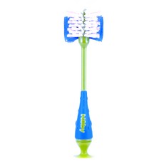 [누비] 듀얼 매쉬 젖병솔, 1개, 그린