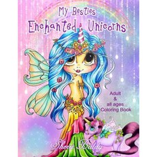 Sherri Baldy My-Besties Enchanted Unicorn Coloring Book Paperback