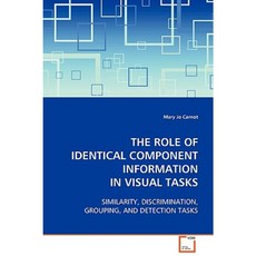 The Role of Identical Component Information in Visual Tasks Paperback, VDM Verlag