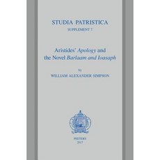 Aristides' Apology and the Novel Barlaam and Ioasaph Paperback, Peeters