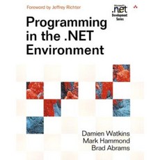 Programming in the .Net Environment Paperback, Addison-Wesley Professional