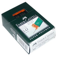 FABER-CASTELL 輝柏 Super-Polymer 1.0 自動鉛筆芯 HB, 0.9mm, 12個