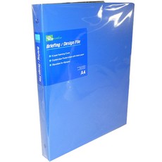 리멤버 디자인 브리핑화일 A4 20p, 청색, 1개
