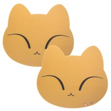 애니나라 캐릭터 마우스패드, 나루(Beige), 2개