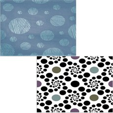 印尼 Bella 矽膠餐墊 Dongguri + 毛線圖案, 1, 385 x 285 mm, 厚度 1mm, 2個