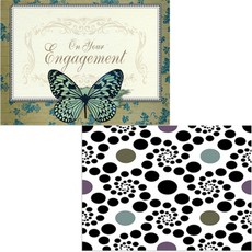 Bellamusic 矽膠餐墊 東古里 + 蝴蝶, 混合顏色, 385 x 285 mm, 厚度 1mm, 2個