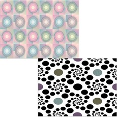 Bellamusic 矽膠餐墊 洞穴 + 幻想, 混合顏色, 385 x 285 mm, 厚度 1mm, 2個