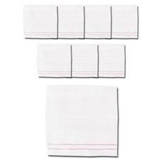 TERRY GALLERY 條紋可掛式毛巾, 粉色的, 8個