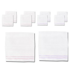 TERRY GALLERY 歌巾 Terry Galley 雪環巾 粉色 5p + 紫色 5p, 混色, 1套