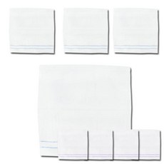 TERRY GALLERY 歌毛巾毛巾廚房雪巾藍色4p+紫色4p, 混色, 1套