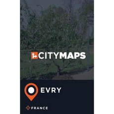 城市地圖 Evry 法國平裝本, Createspace獨立發布平台