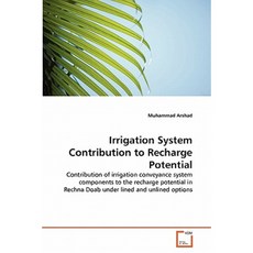 Irrigation System Contribution to Recharge Potential Paperback, VDM Verlag