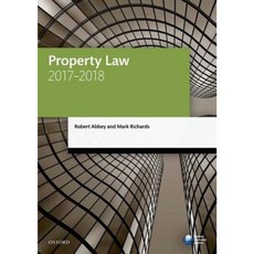 Property Law 2017-2018 Paperback, Oxford University Press, USA