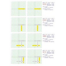 Fifty Scrabble Box Scores Games 5301-5350 Paperback, Createspace Independent Publishing Platform