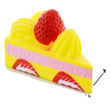 Jane Squeeze Cake 隨身鏡, 1個, 黃色