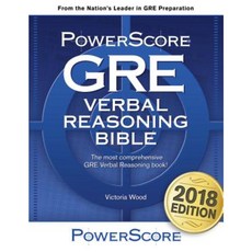 The Powerscore GRE Verbal Reasoning Bible Paperback, Powerscore Pub.