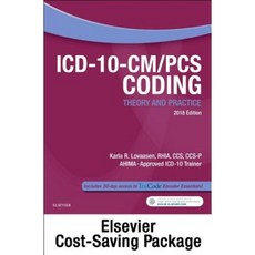 ICD-10-CM/PCs 編碼理論與實務 2018 年版 - 文本與練習冊套裝平裝本, 桑德斯