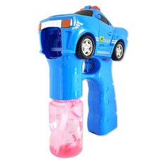 드림티앤지 경찰 자동버블건, 블루, 1개