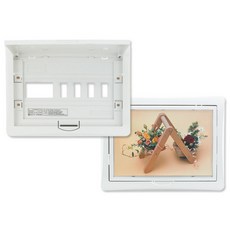 Sangdo電信裝飾型嵌入式配電箱 30AF 4回路 不含蓋子斷路器組, 1套