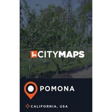 美國加州波莫納城市地圖平裝本, Createspace獨立發布平台