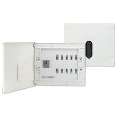 SANGDO 電信嵌入式配電箱 50AF 10 斷路器含套組, 1套