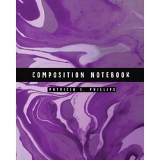 Composition Notebook: Purple Marble Notebook (8.5x11 Inches Large) Paperback, Createspace Independent Publishing Platform