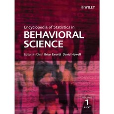 Encyclopedia of Statistics in Behavioral Science Hardcover, Wiley