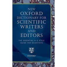 新牛津科學作家和編輯詞典精裝本, 美國牛津大學出版社