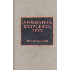 Information Knowledge Text Hardcover, Scarecrow Press