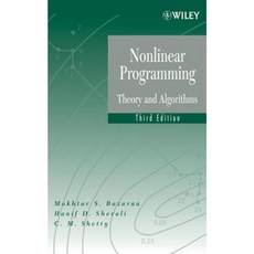 Nonlinear Programming: Theory and Algorithms 精裝版, Wiley-Interscience