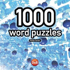 1000 Word Puzzles Paperback, D&b Publishing