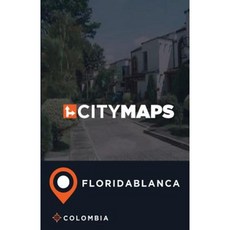 哥倫比亞佛羅裡達布蘭卡城市地圖平裝本, Createspace獨立發布平台