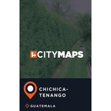 瓜地馬拉奇奇卡斯特南戈城市地圖平裝本, Createspace獨立發布平台