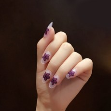 Iko 指甲貼 QB762, 葉子花, 1個