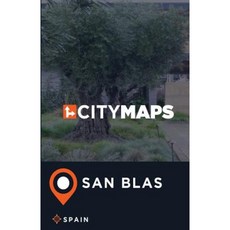 西班牙聖布拉斯城市地圖平裝本, Createspace獨立發布平台