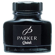 파카 병잉크 리필용 57ml, 블랙, 1개