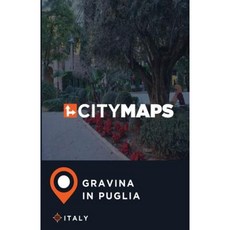 義大利普利亞格拉維納城市地圖平裝本, Createspace獨立發布平台