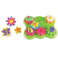 Learning Resources 花朵造型齒輪玩具 LER9219, 混色