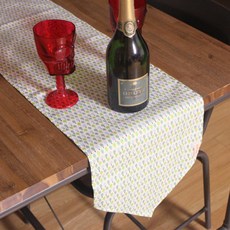 Noland 棉花糖桌旗, 綠色, 180 x 30 cm