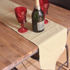 Noland 迷你白色圓點桌旗, 綠色, 200 x 30 cm