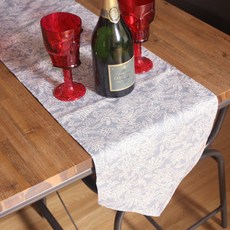 Noland 葡萄桌旗, 深藍色, 180 x 30 cm