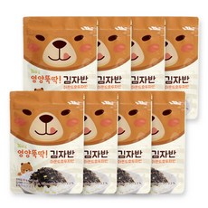 에바토 영양뚝딱 김자반 25g, 아몬드호두자반, 8개