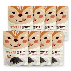 에바토 영양뚝딱 김자반 25g, 파래자반, 8개