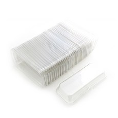 鋁箔磅蛋糕烤盤 PET蓋, 單一顏色, 100個